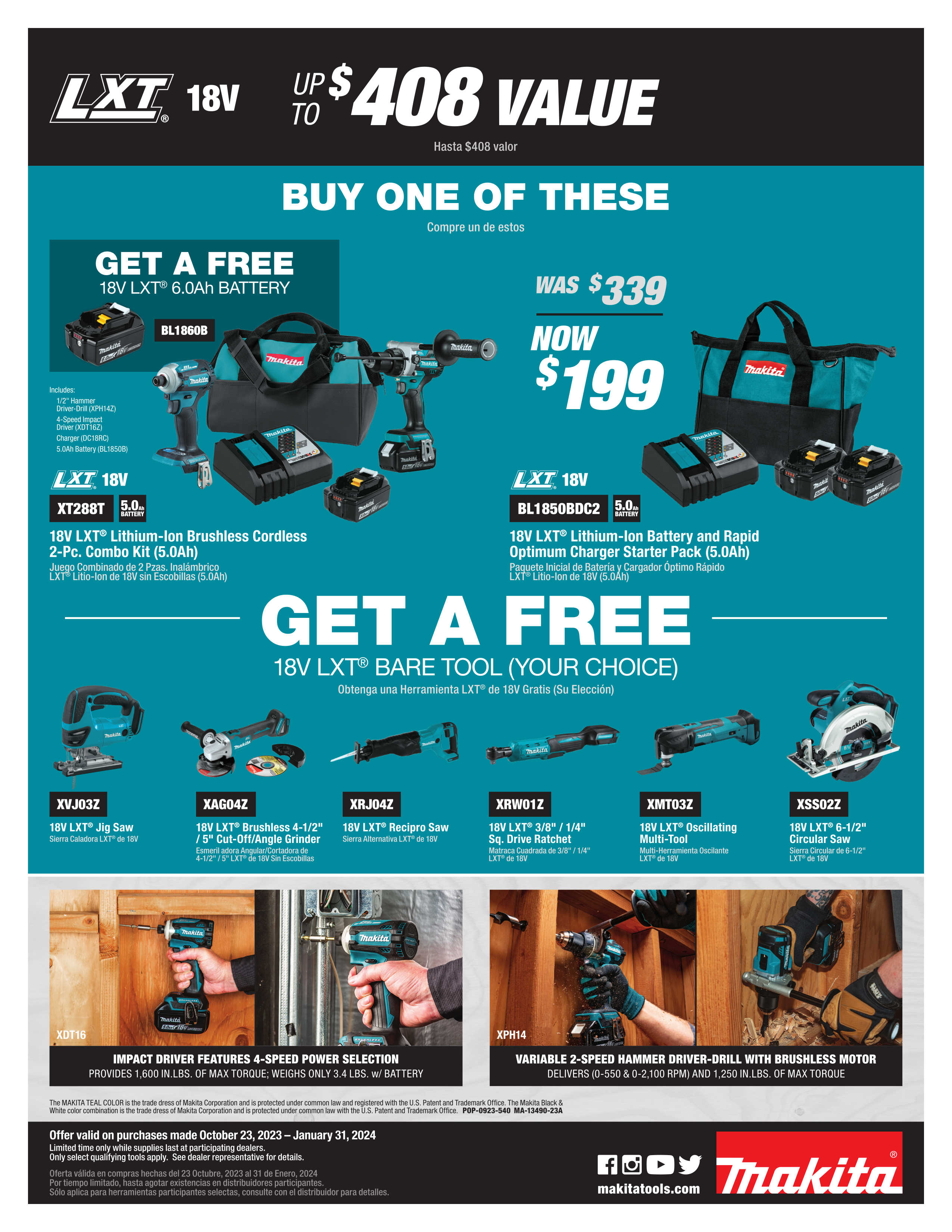 4makita Promotions Us Bobcat Of Central Oregon Bend